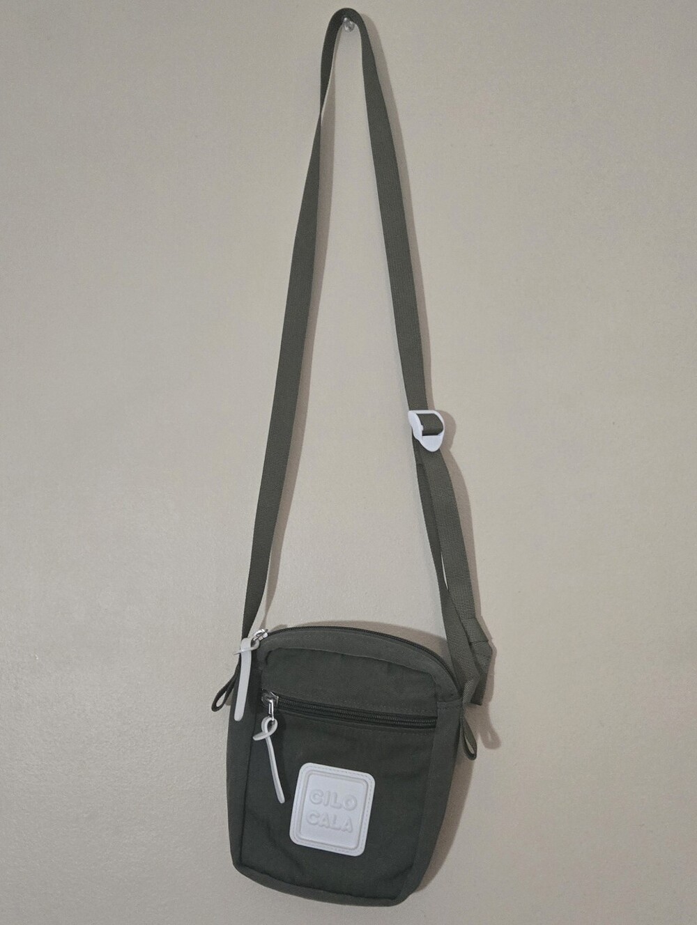 Cilocala Olive Green Mini Crossbody Messenger Shoulder Bag - Festival Gorpcore